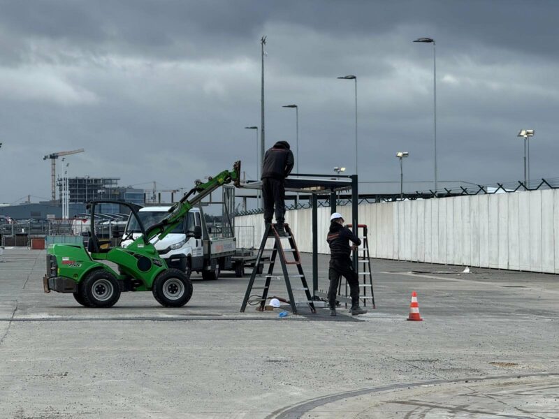 Leuke projecten afgerond 2 Montage op airport Brussel door ons montageteam